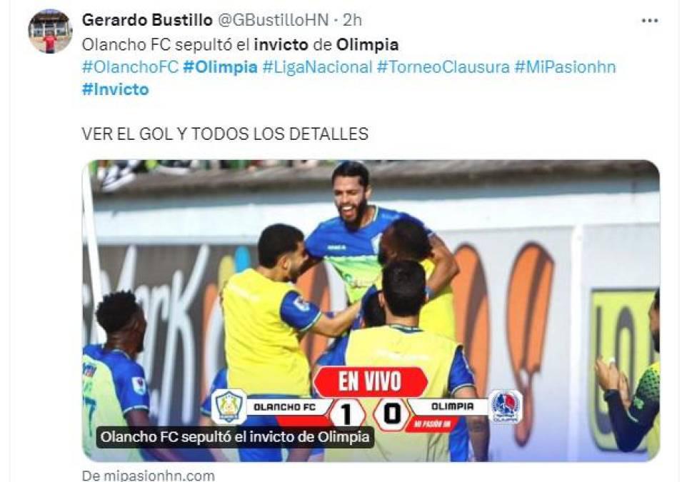 “Hasta que Olimpia lo vuelva a superar”, “Olancho enterró el invicto”: Prensa hondureña reacciona al batacazo de Potros