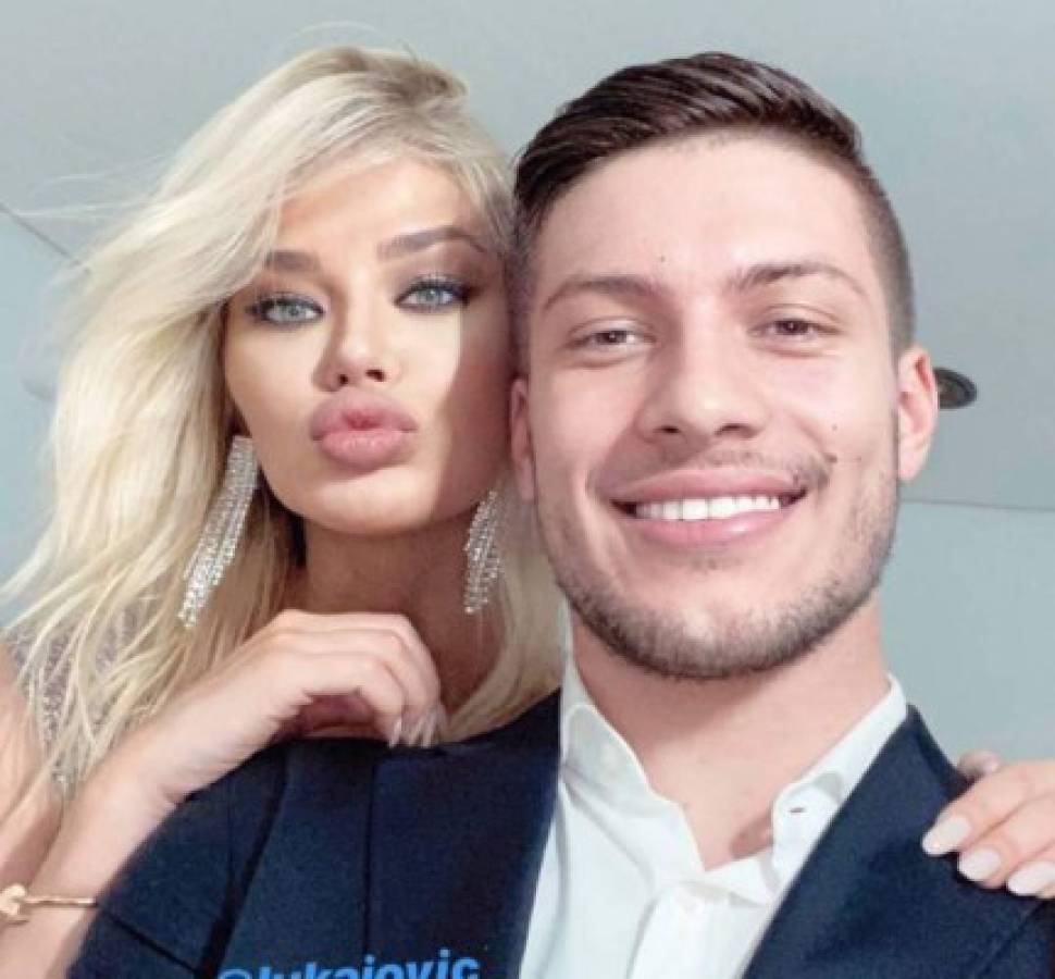 La sexy novia de Luka Jovic enamora al madridismo con su última foto en instagram