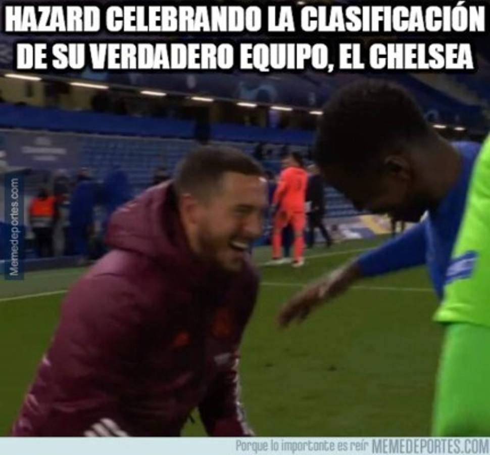 Los nuevos memes que hacen pedazos a Hazard y el Real Madrid tras ser eliminados en la Champions League