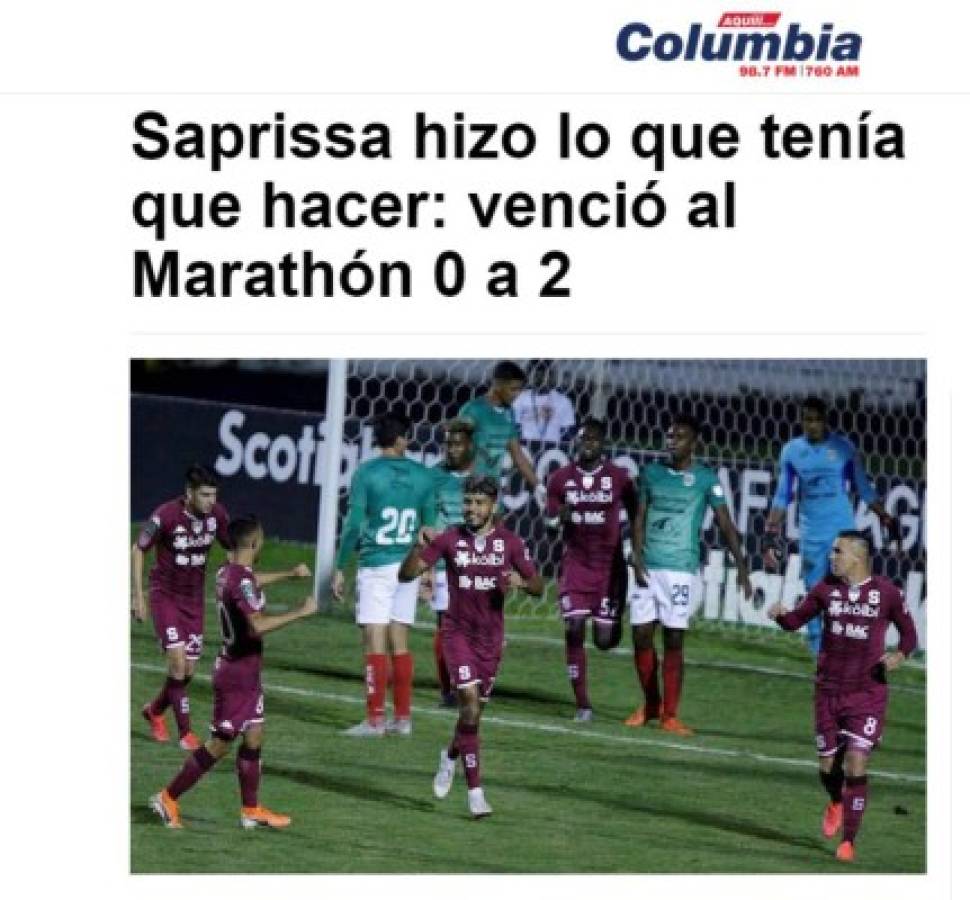 'Monstruo solo uno', lo que dicen los medios y periodistas después del Saprissa-Marathón