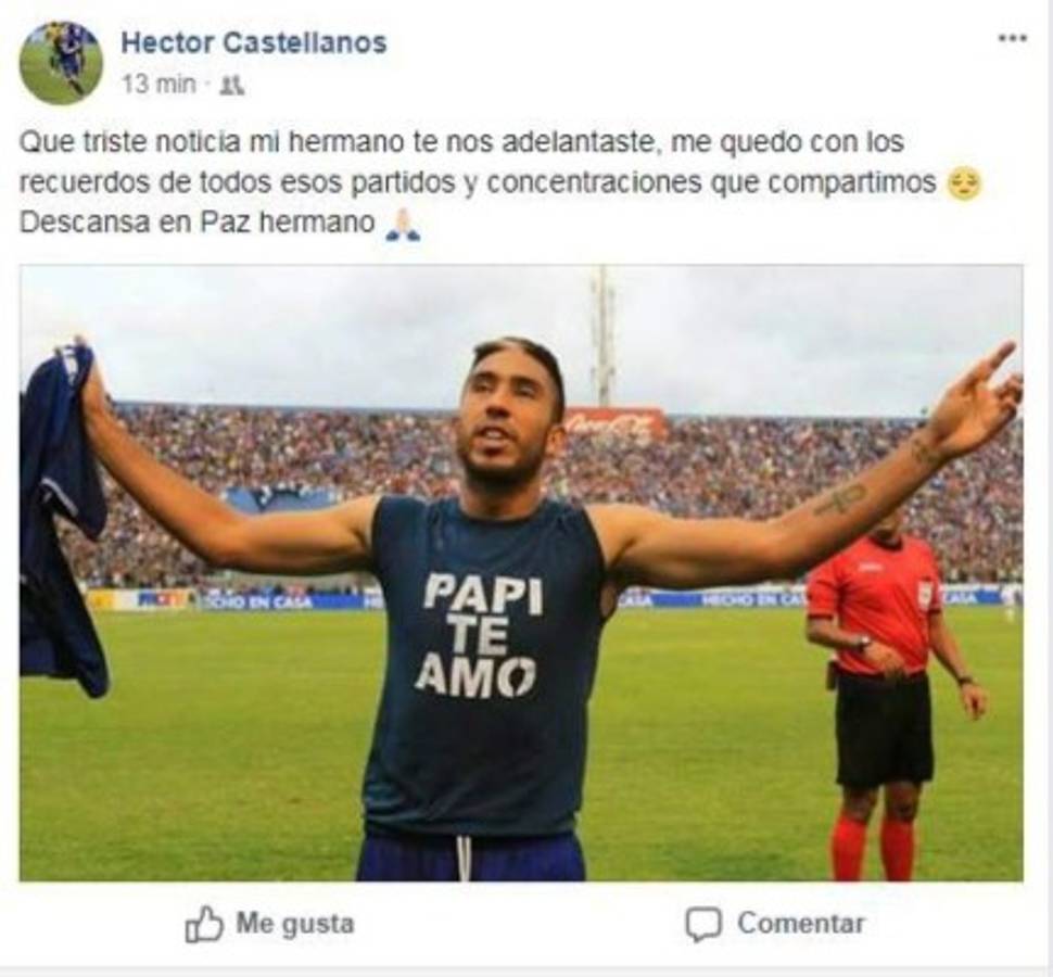 Fútbol hondureño se solidariza en redes tras fallecimiento de Santiago Vergara