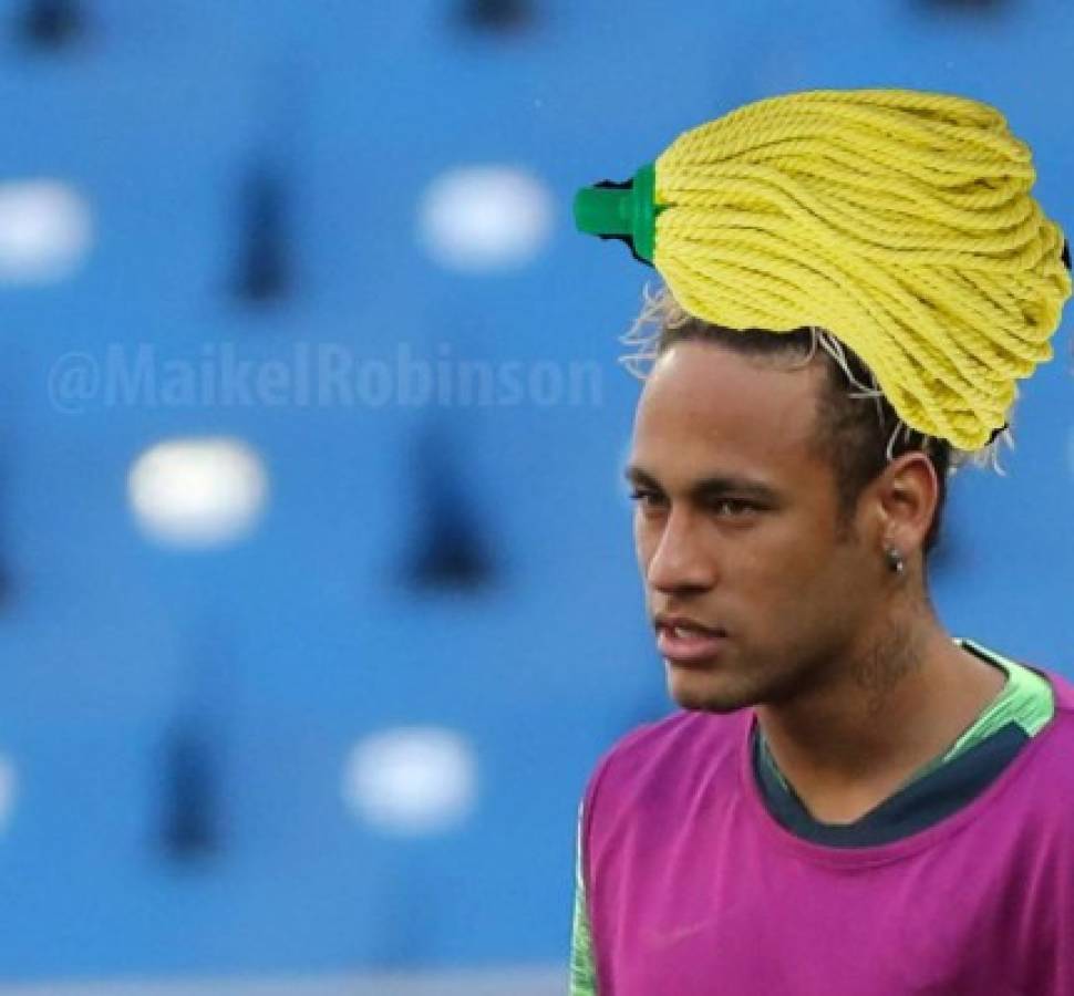 ¡Qué memes! Se burlan del nuevo peinado de Neymar en las redes sociales