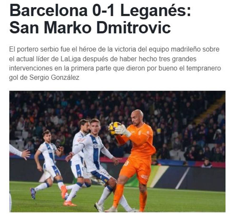 Barcelona perdió ante Leganés y así reacciona la prensa: “Ridículo colosal; qué manera de cag****”