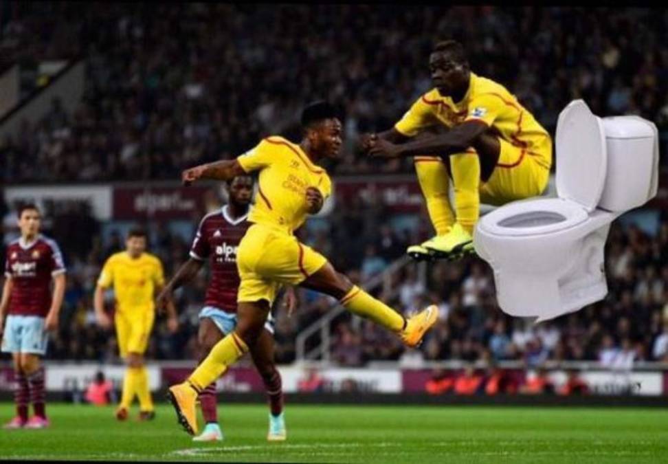 Jugada de Mario Balotelli estalla redes sociales con memes