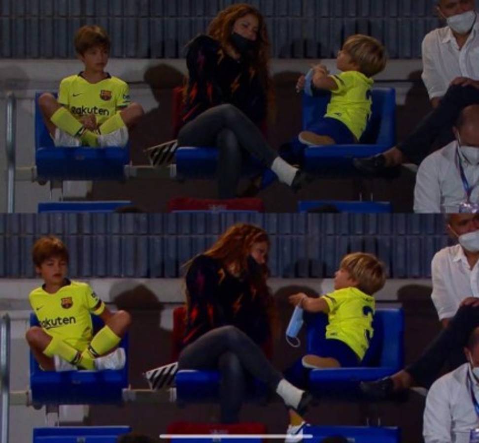 Abandona la premiación del Barcelona tras ser abucheado, los gestos de Cristiano y así fue captada Shakira