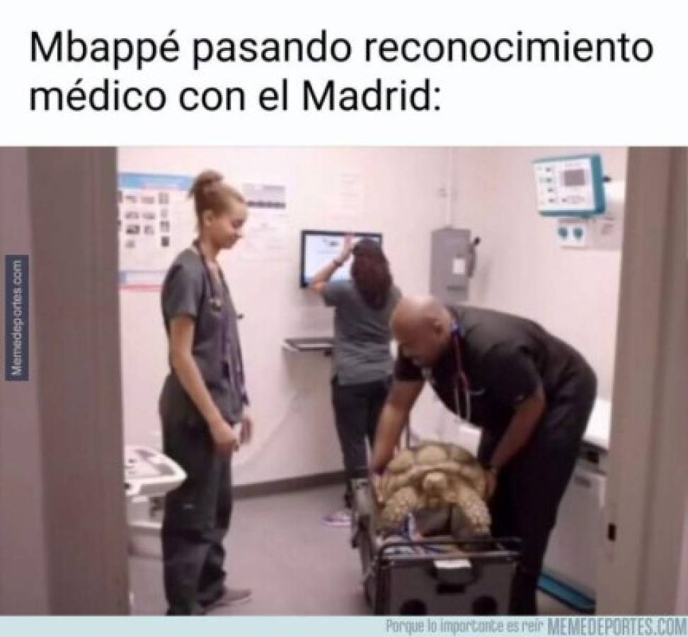 Real Madrid no pudo fichar a Mbappé y burlas al Barcelona: Los memes del mercado de fichajes