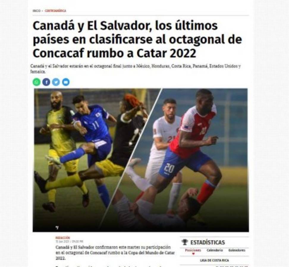 Fiesta en Panamá y alegría en El Salvador por clasificación a la octagonal de Concacaf: 'Es cierto que los puse a temblar'
