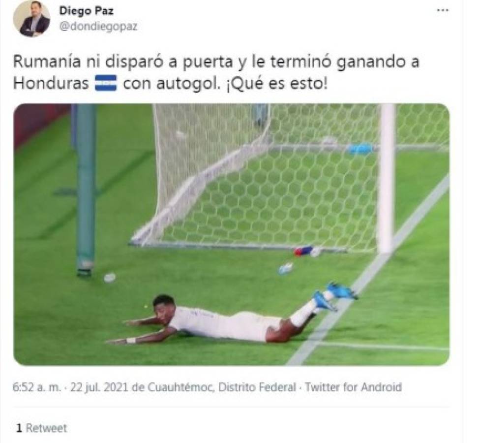 Sin gol y responsabilidad de Falero: Los comentarios de los periodistas de la derrota de Honduras ante Rumania