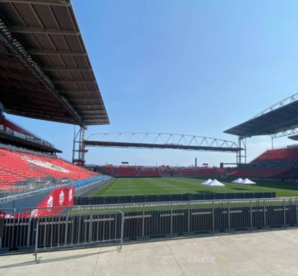 Así es el BMO Field, el estadio donde Honduras buscará vencer a Canadá por las eliminatorias de Qatar 2022