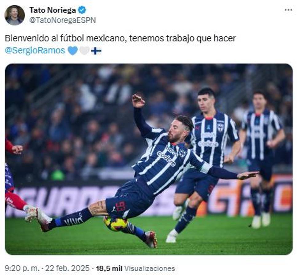 “Puede terminar como delantero”: prensa de México se rinde ante Sergio Ramos tras su debut y Faitelson sorprende