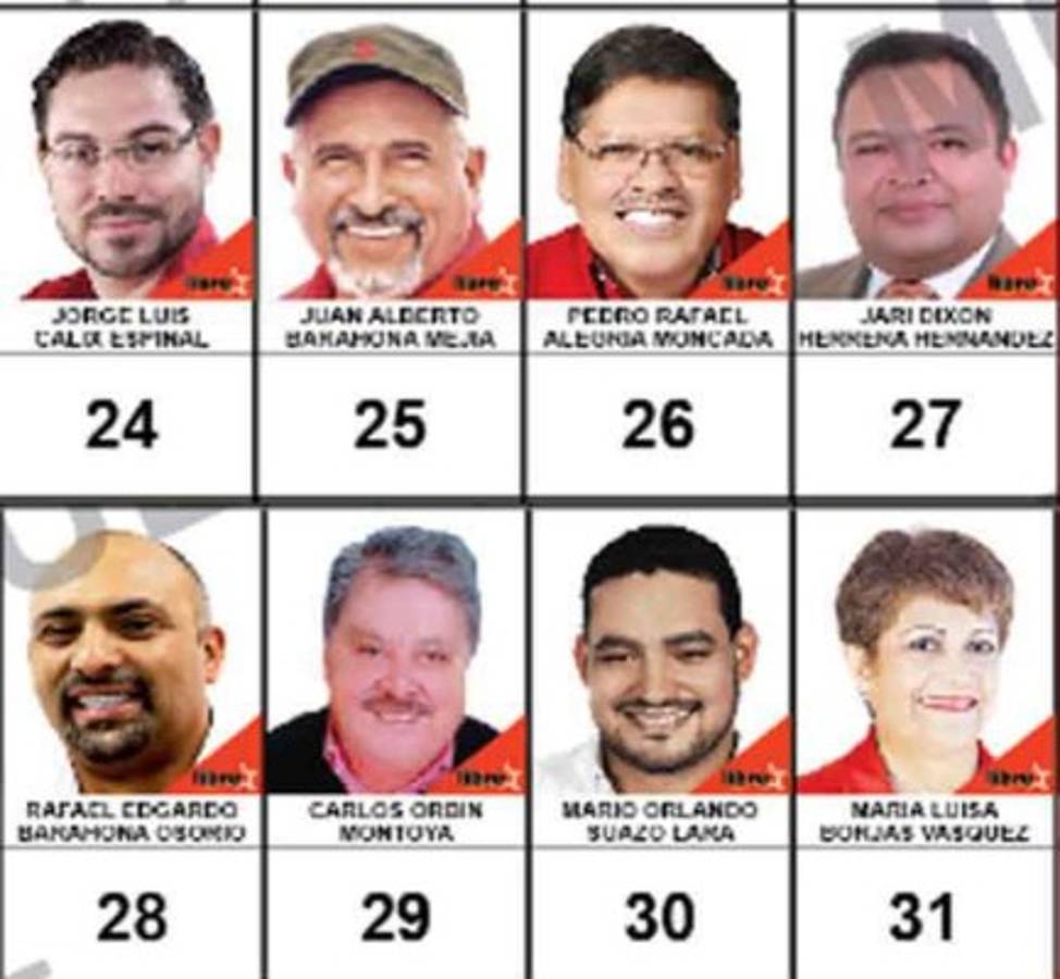 Especial elecciones Honduras 2017: Los candidatos a diputados por Francisco Morazán