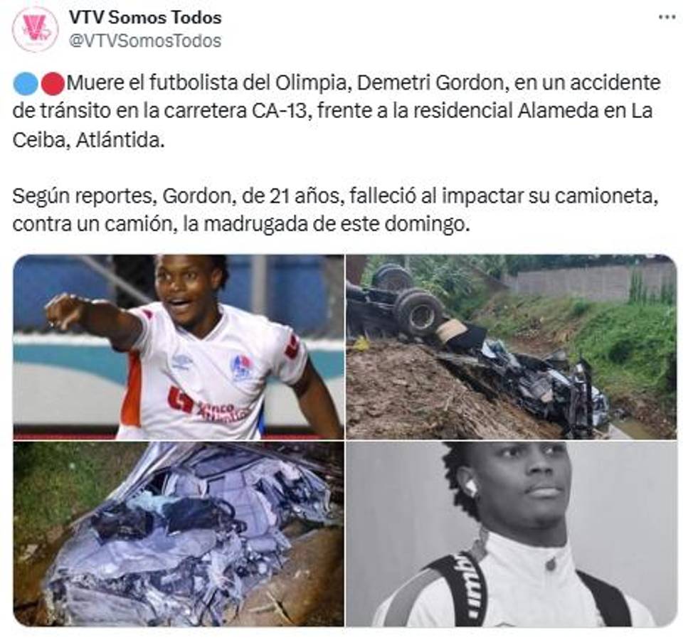“Su sueño era construirle una casita a su mamá”: jugadores y prensa deportiva reaccionan por la muerte de Demetri Gordon