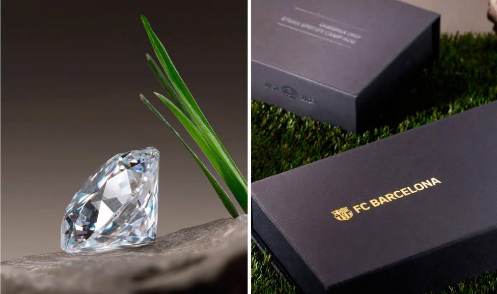 ¿Cuánto valen? El Barcelona pone a la venta los diamantes extraídos del antiguo Camp Nou