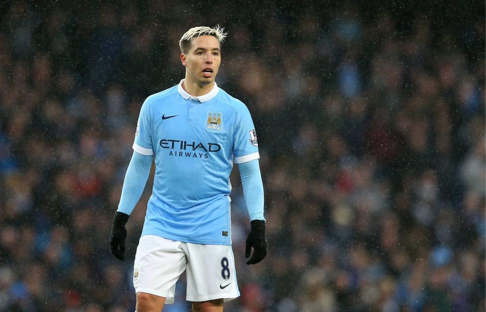 Seis años duró la estadía de Samir Nasri en el City antes de marcharse a préstamo al Sevilla.