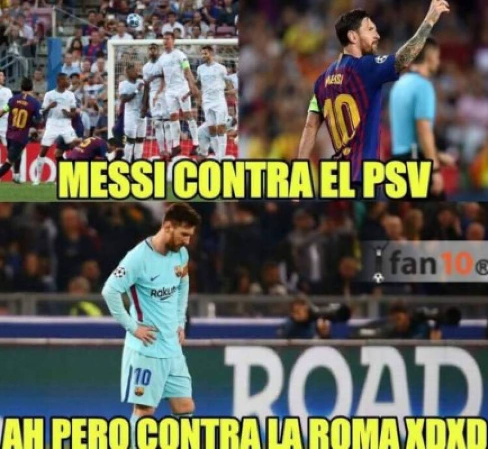 Messi, Facebook y los terribles memes de la jornada de la Champions League