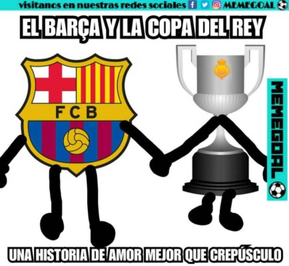 Los crueles memes de la paliza del Barcelona al Sevilla en la final de la Copa del Rey