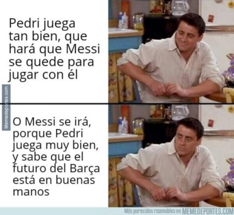 Los memes de la goleada del Barcelona de Messi y del empate del Real Madrid con el Osasuna