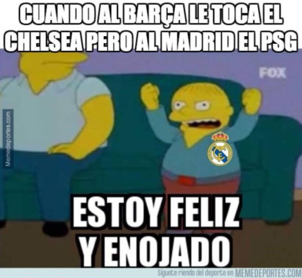 Memes del sorteo de octavos de Champions atacan al Real Madrid