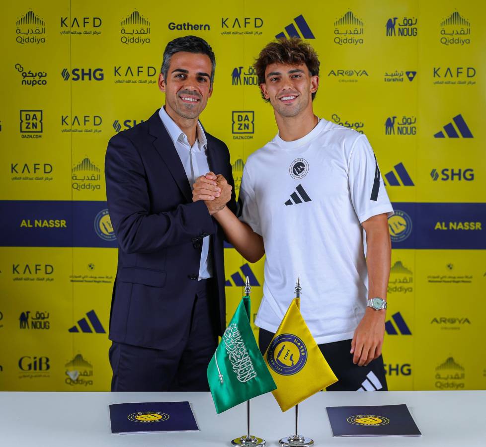 ¡Tremendo! El salario que tendrá Joao Félix en Al Nassr mientras Cristiano Ronaldo cobra 244 millones