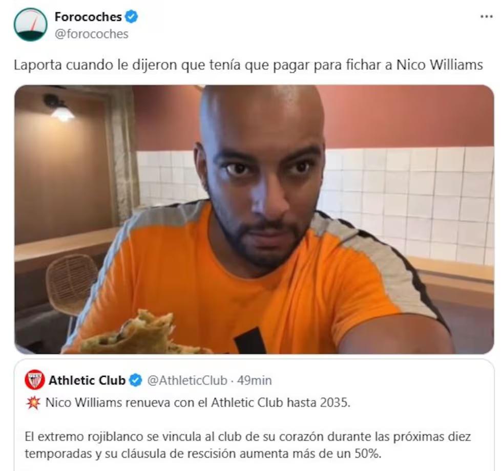 Lamine Yamal la víctima favorita, los crueles memes contra Barcelona por culpa de Nico Williams: 2-0