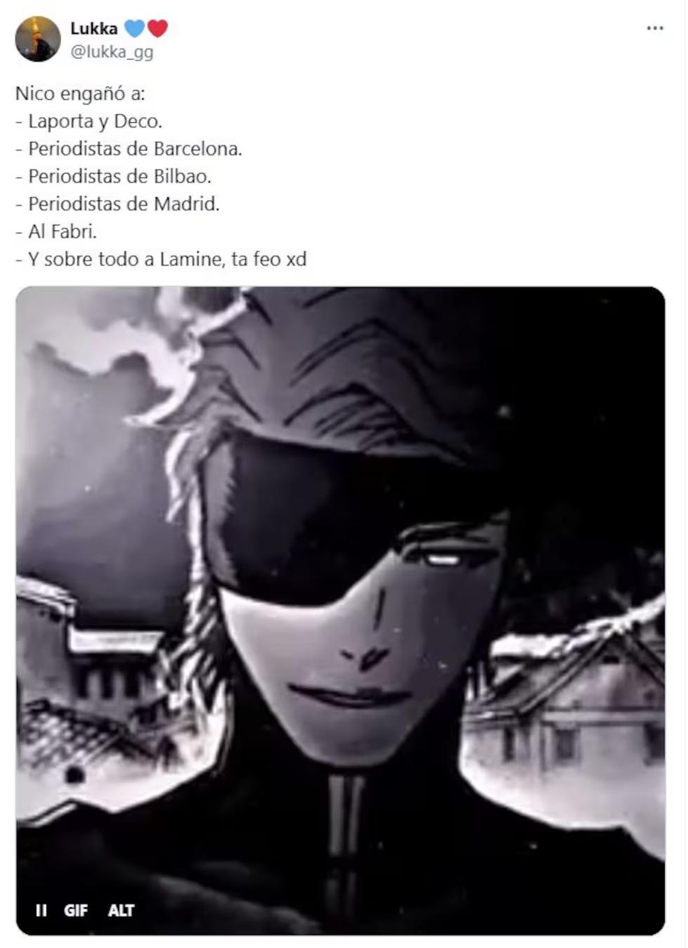 Lamine Yamal la víctima favorita, los crueles memes contra Barcelona por culpa de Nico Williams: 2-0