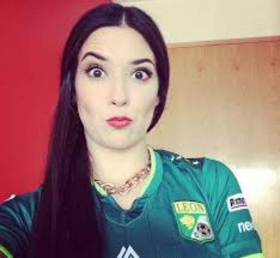 Pilar Pérez, la presentadora mexicana aficionada al León