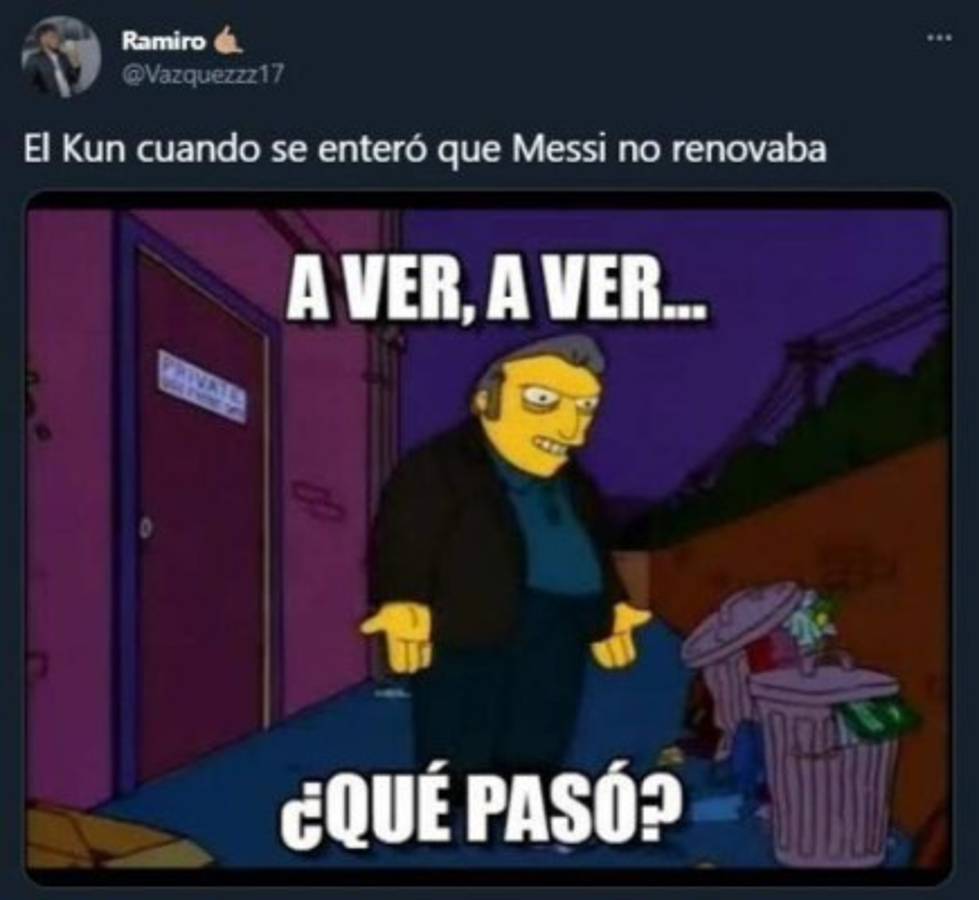 Messi se marcha para siempre: los memes hacen pedazos al Barcelona y a un 'solo' Kun Agüero