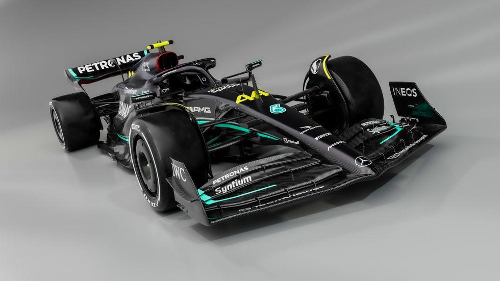 Así es el W14, nuevo monoplaza de Lewis Hamilton para la temporada 2023 de Fórmula Uno