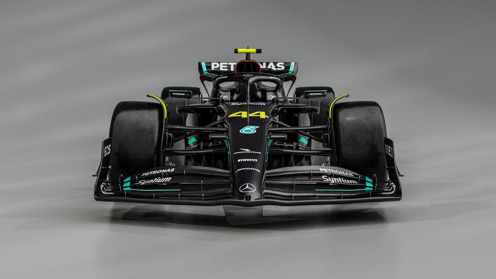 Así es el W14, nuevo monoplaza de Lewis Hamilton para la temporada 2023 de Fórmula Uno