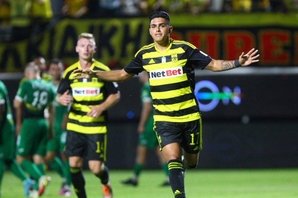 El motivo especial por el que Luis Palma eligió el dorsal “50” en el Olympiacos; el hondureño tiene claro de dónde viene