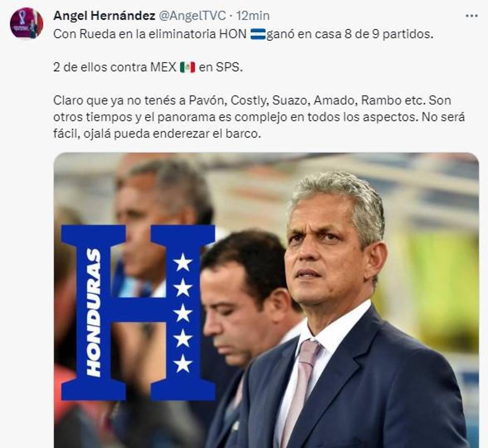 Lo que dice la prensa hondureña sobre la llegada de Reinaldo Rueda a la Selección Nacional: “Ojalá pueda unir al país”