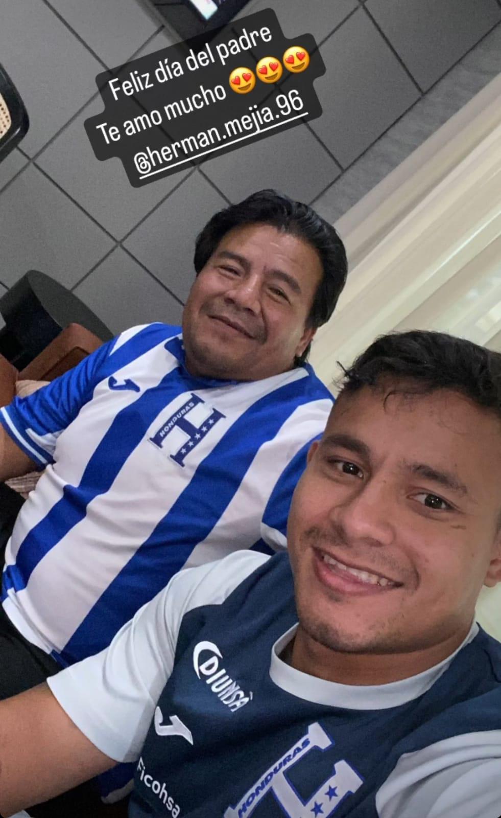 ¡Rodeados de cariño! Las dedicatorias que recibieron los futbolistas y ex figuras hondureñas en el día del padre