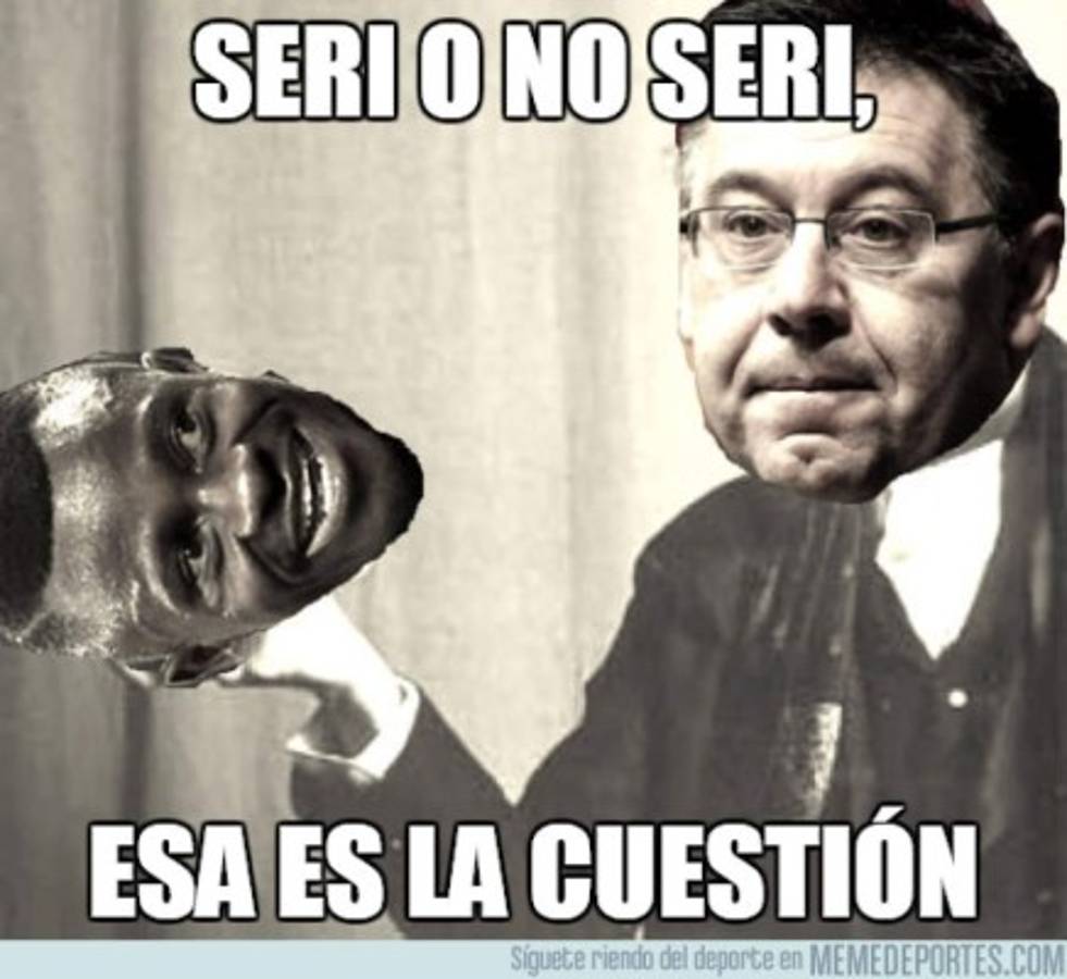 Neymar visita a sus ex compañeros y acribillan en memes al Barcelona