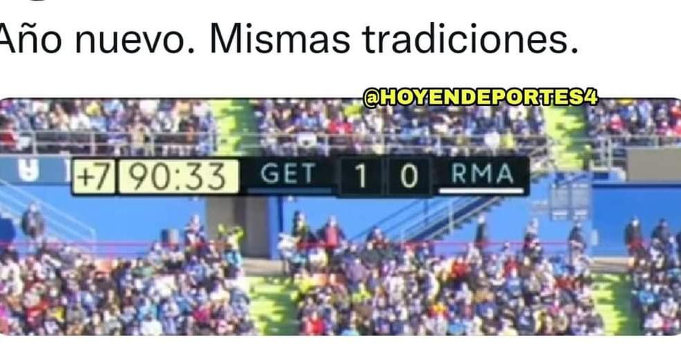 ¡Las burlas! Los jocosos memes que hacen pedazos al Real Madrid y Militao tras caer ante Getafe