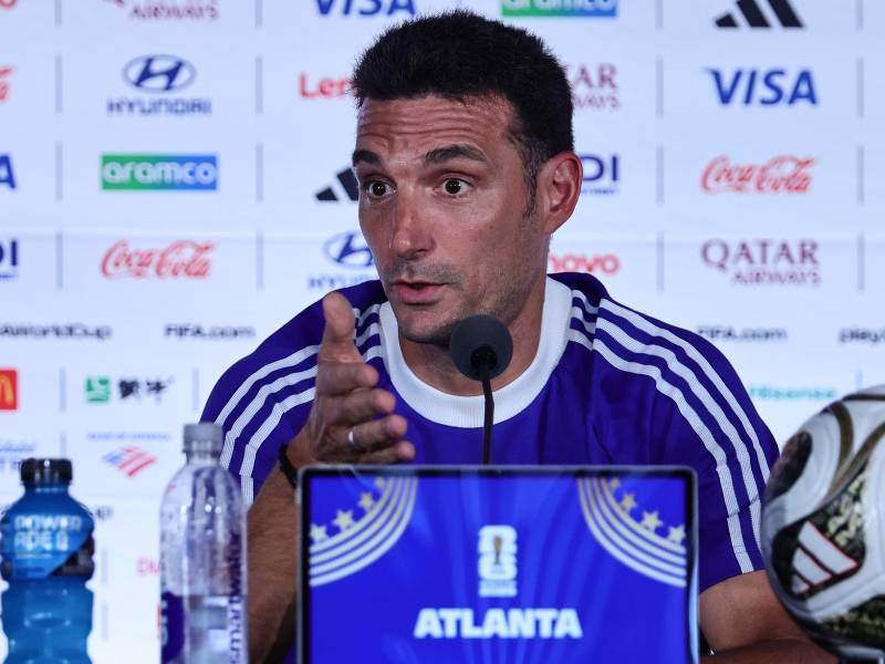 Lionel Scaloni, seleccionador de Argentina, afirmó este martes que su equipo llega con unas ganas bárbaras para enfrentar el 15 de julio a Inglaterra en el Mercedes-Benz Stadium.