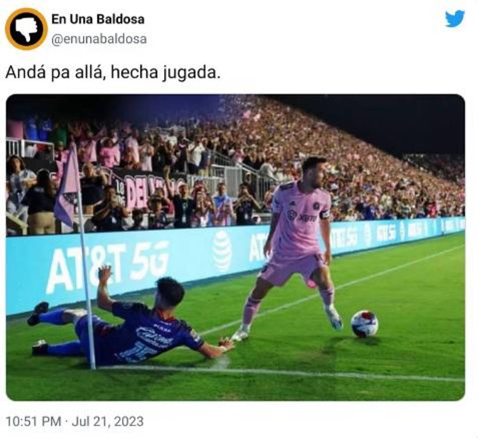 Messi es tendencia: los jocosos memes que dejó el debut y golazo de Leo en el Inter de Miami en la Leagues Cup