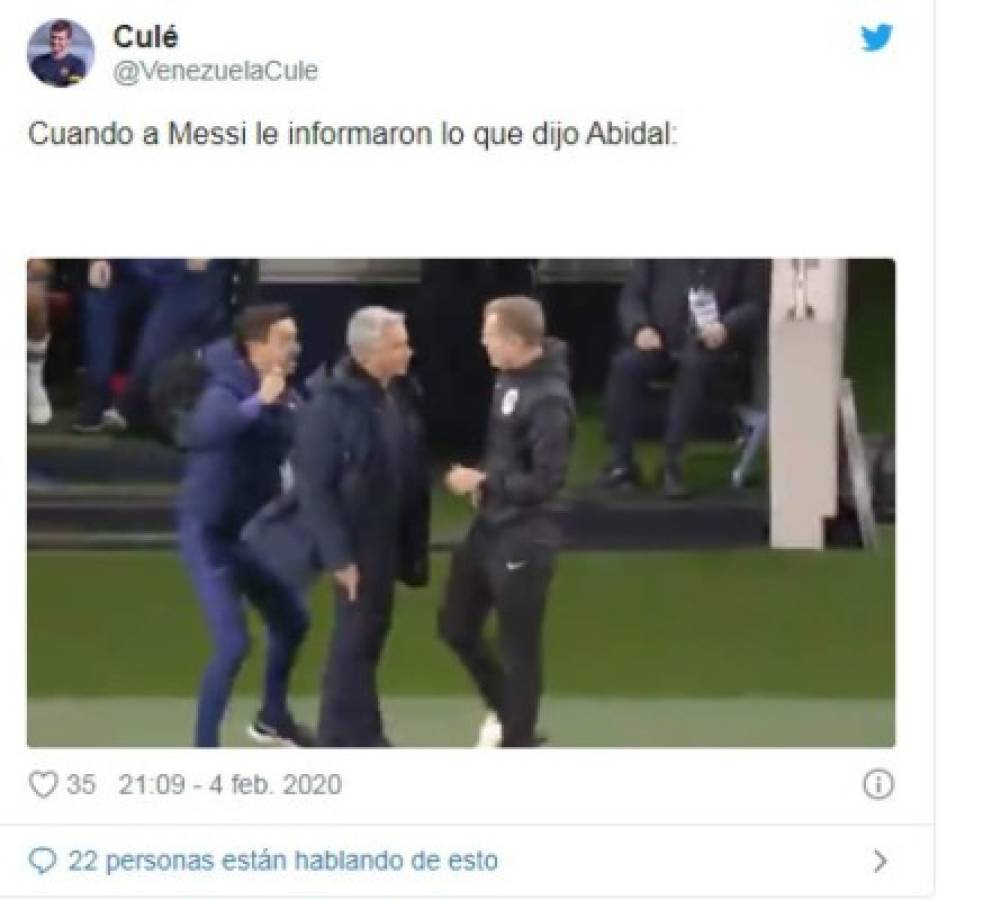 Los divertidos memes de la bronca entre Messi y Abidal en el Barcelona