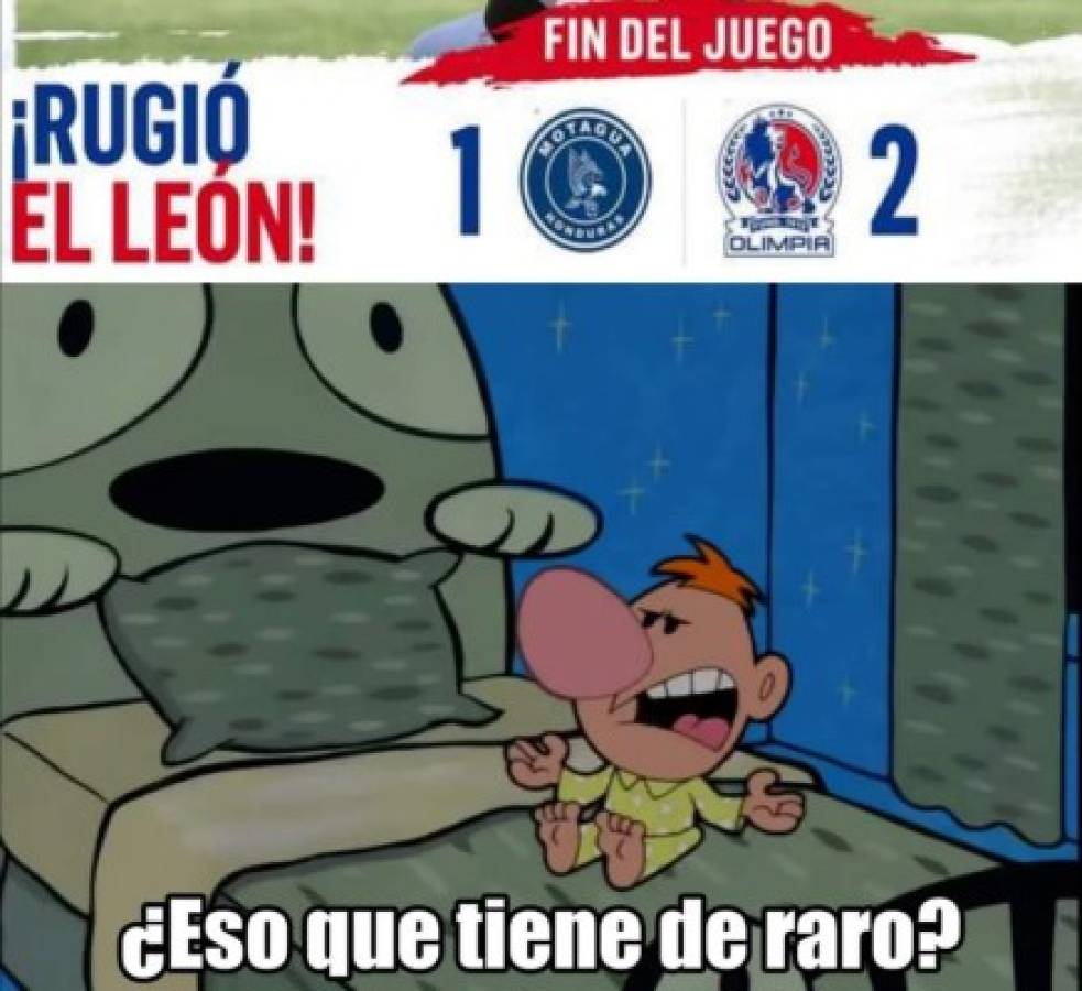 Otros memes: Las burlas siguen haciendo pedazos al Motagua y su entrenador luego de perder contra Olimpia