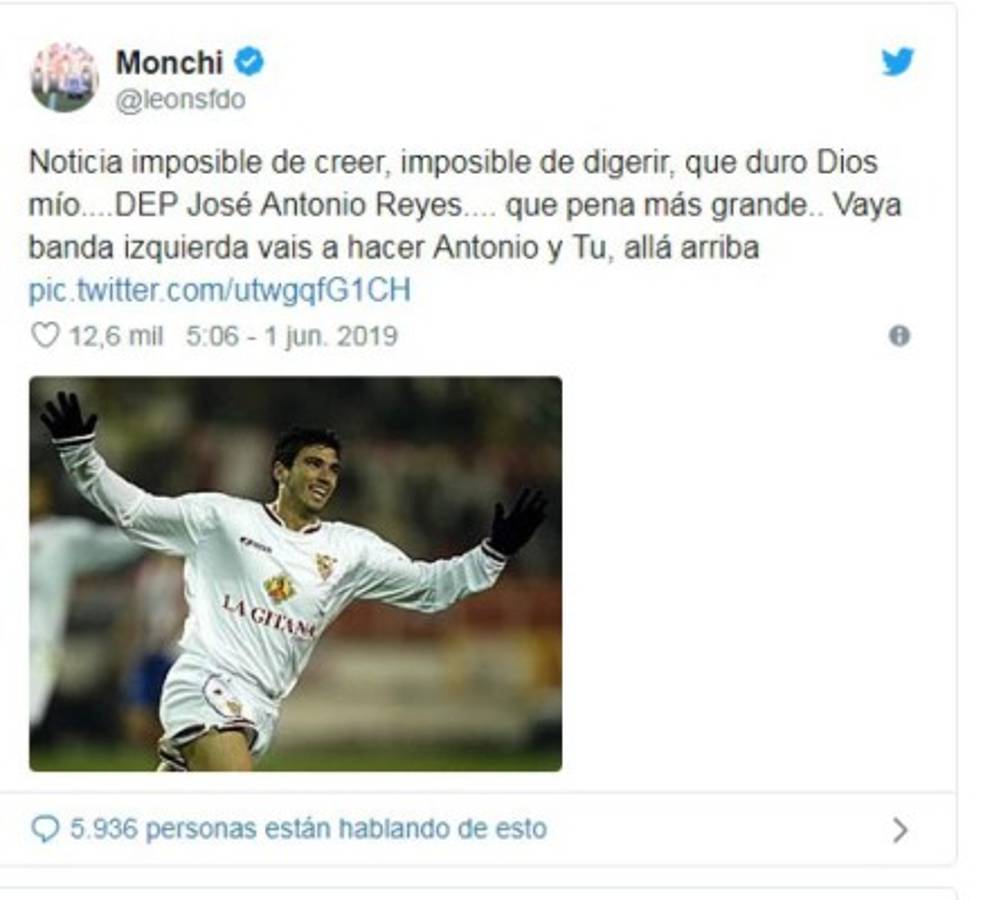 Conmovidos y destrozados: Mensajes de jugadores y clubes tras la muerte de la 'Perla' Reyes