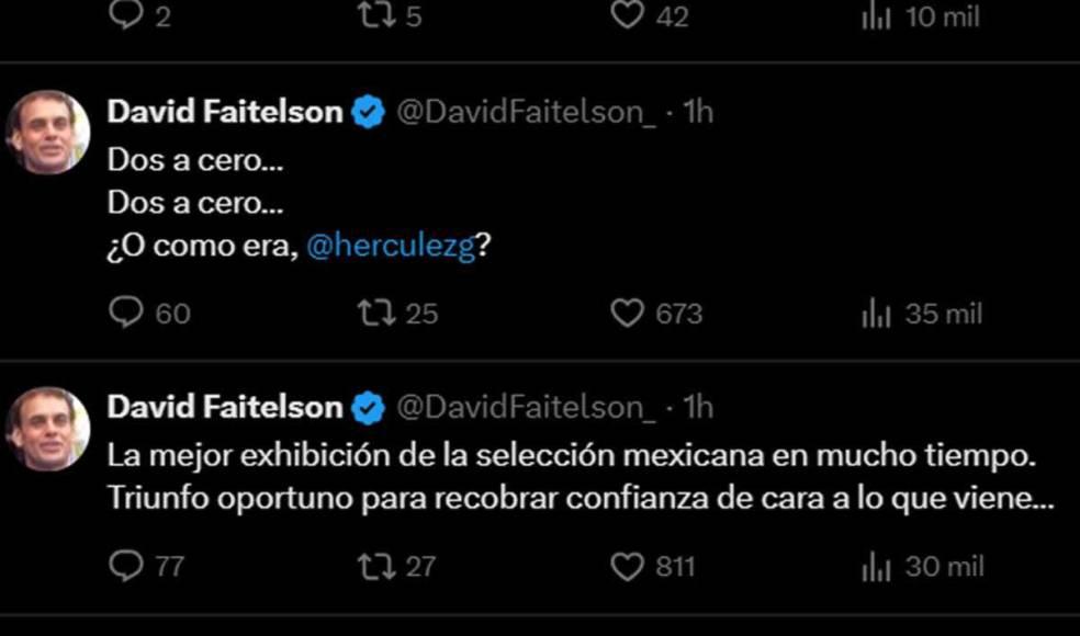 David Faitelson reacciona y deja dardo a Honduras tras triunfo de México ante Estados Unidos: “prueba de fuego”