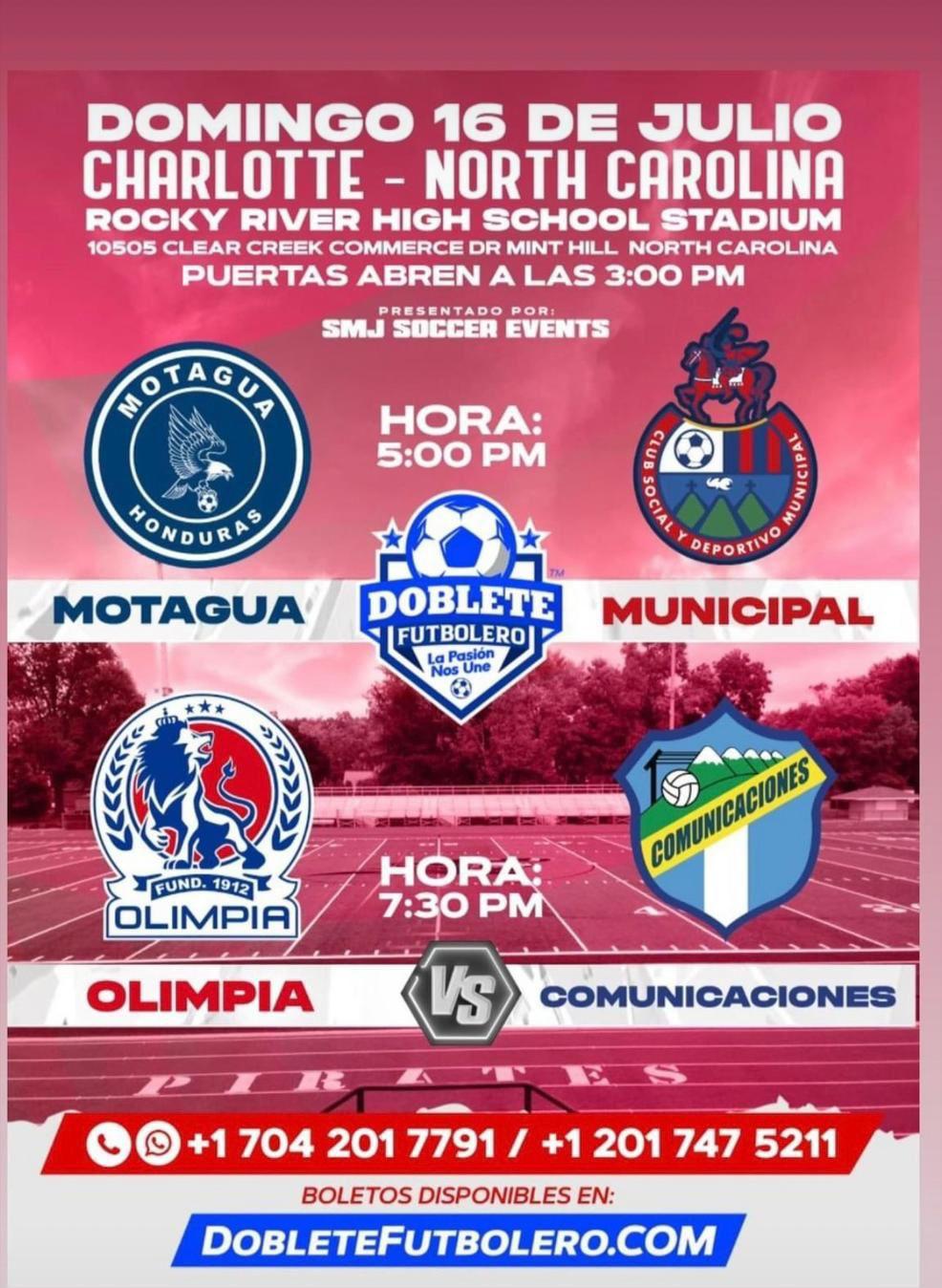 Confirmado: Olimpia y Motagua definen sus primeros partidos amistosos y se van de gira por Estados Unidos