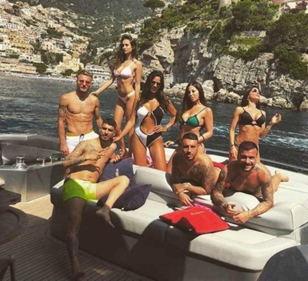 Las picantes vacaciones de Ciro Immobile y su espectacular esposa Jessica Melena