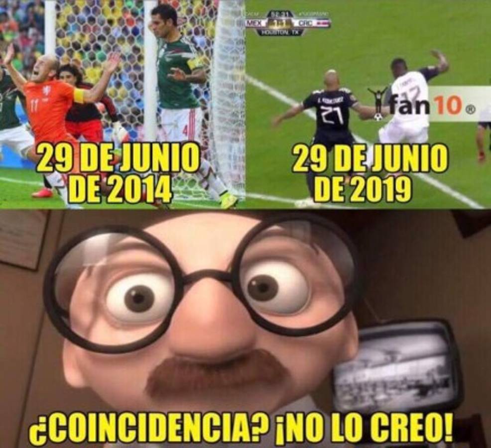 Los otros memes donde destrozan a México por su casi eliminación de la Copa Oro