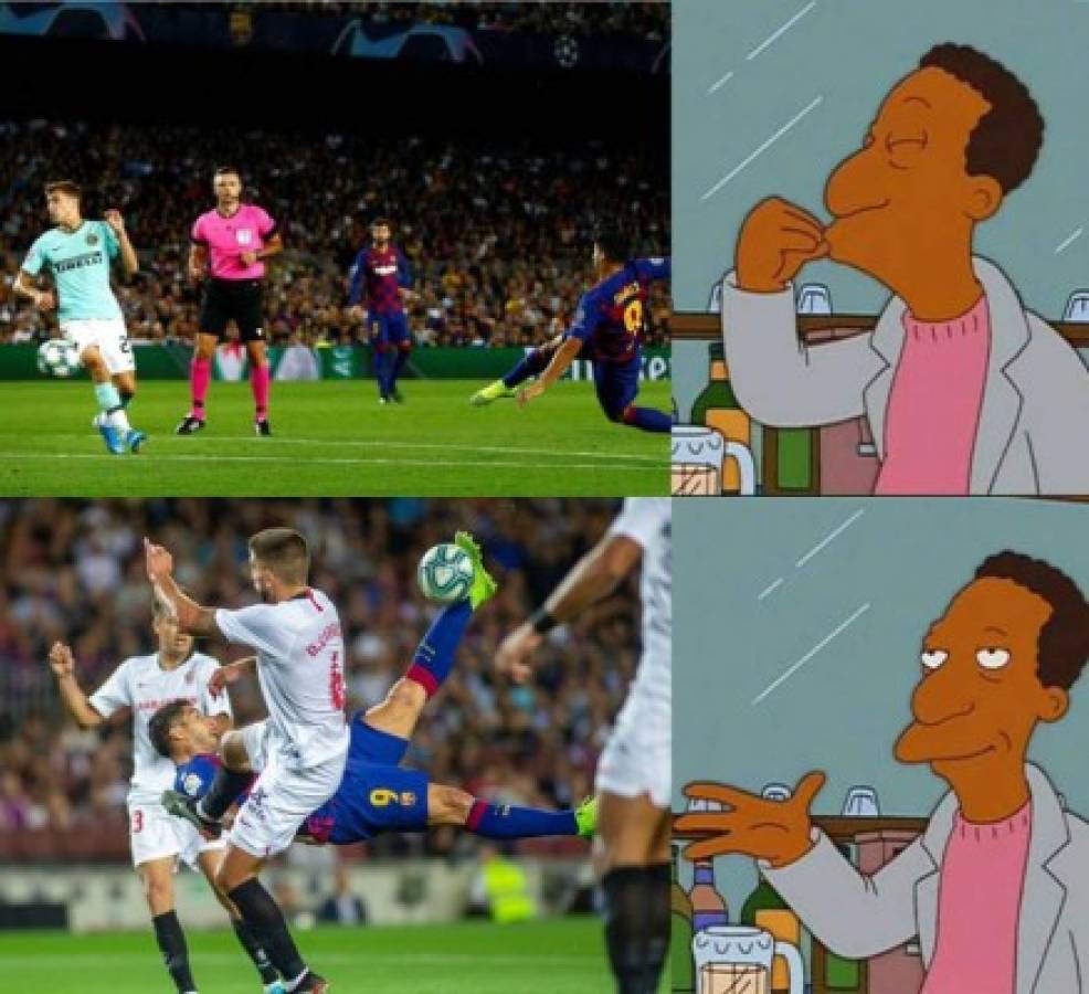 Messi, la chilena de Suárez y los divertidos memes del Barcelona-Sevilla