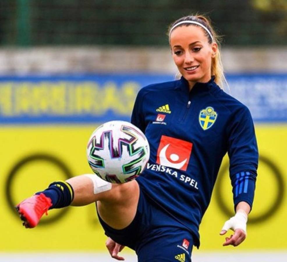 ¡Es una crack! Kosovare Asslani, la hermosa futbolista sueca del Real Madrid femenino