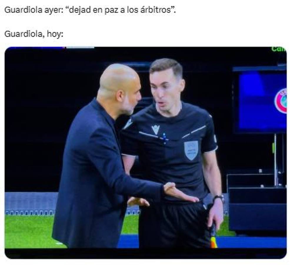 Real Madrid eliminó al City y estallaron los memes: burlas a Guardiola tras ser humillado por Mbappé