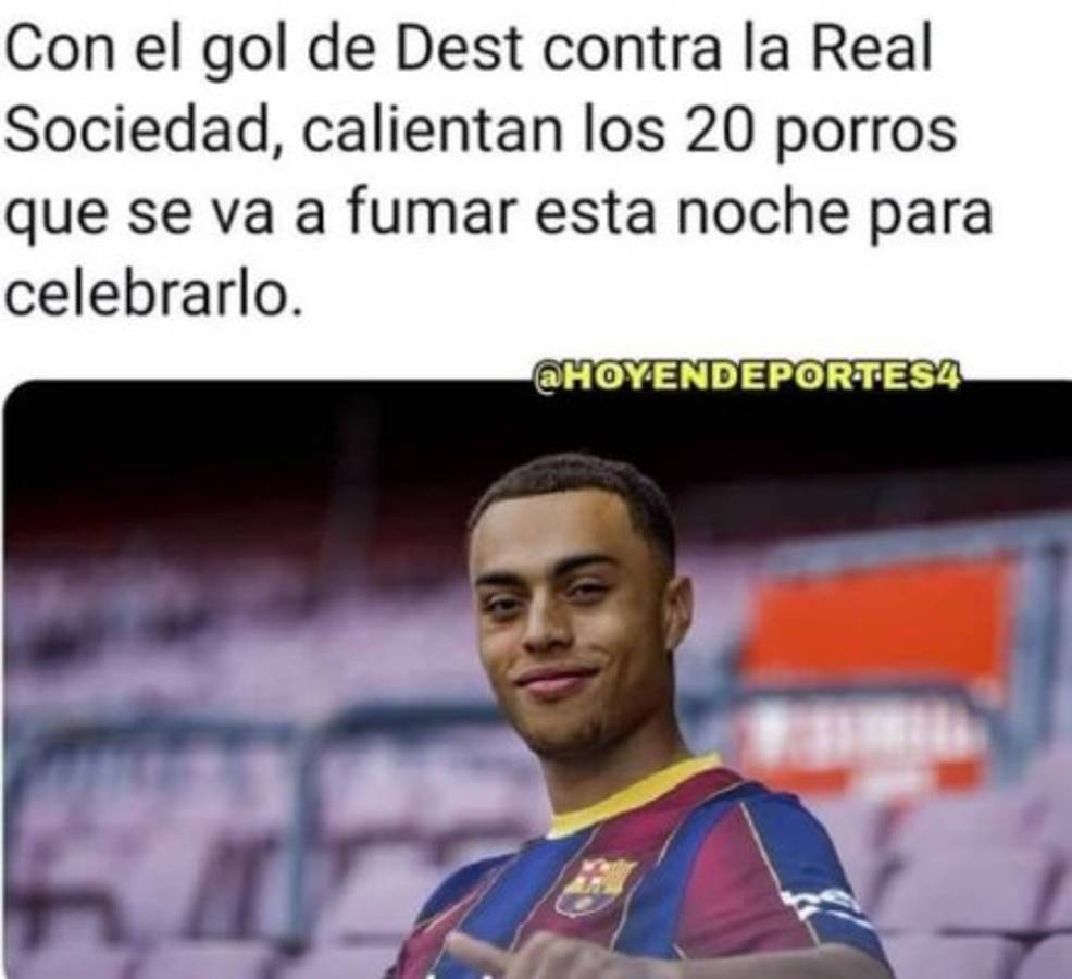 Memes: Messi es protagonista de las burlas tras la paliza de Barcelona a la Real Sociedad