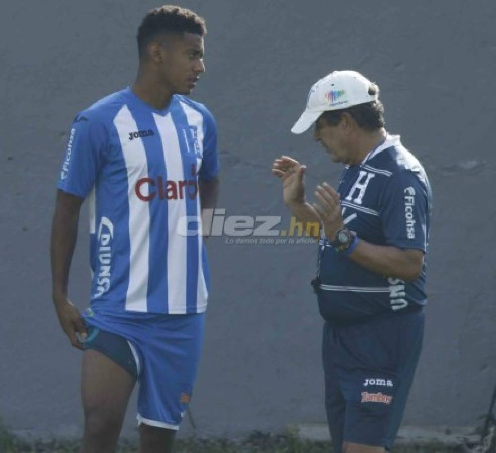 Las visitas sorpresas en el entreno completo de la Selección de Honduras