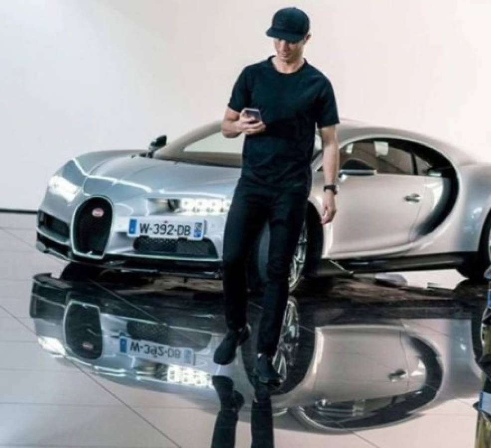 ¡Impresionante! La lujosa colección de autos que tiene Cristiano Ronaldo