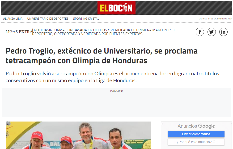 En Sudamérica y México se rinden ante Pedro Troglio por el tetracampeonato que ganó con Olimpia y lo piden en Argentina